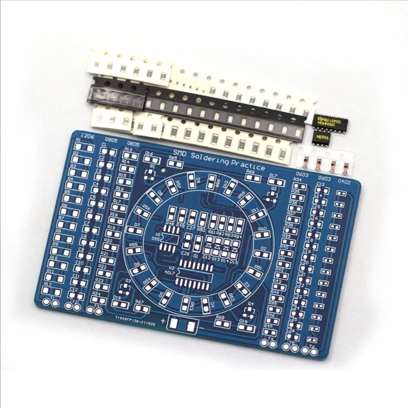Diy Electronics Learning Kit - SMT SMD Element elektroniczny Tablica do