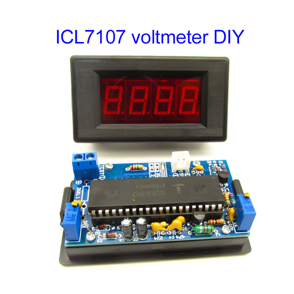 Zestaw DIY Woltomierza ICL7107 – Diy Electronics Learning Kit recenzja i cena