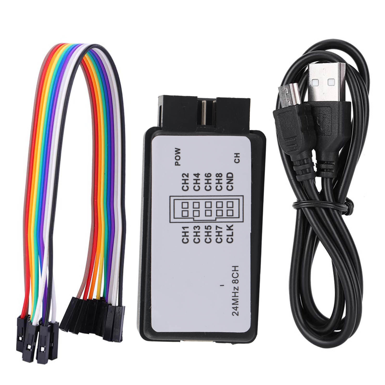 Analizator logiczny 24 MHz, ur – Logic Analyzer Usb recenzja i cena