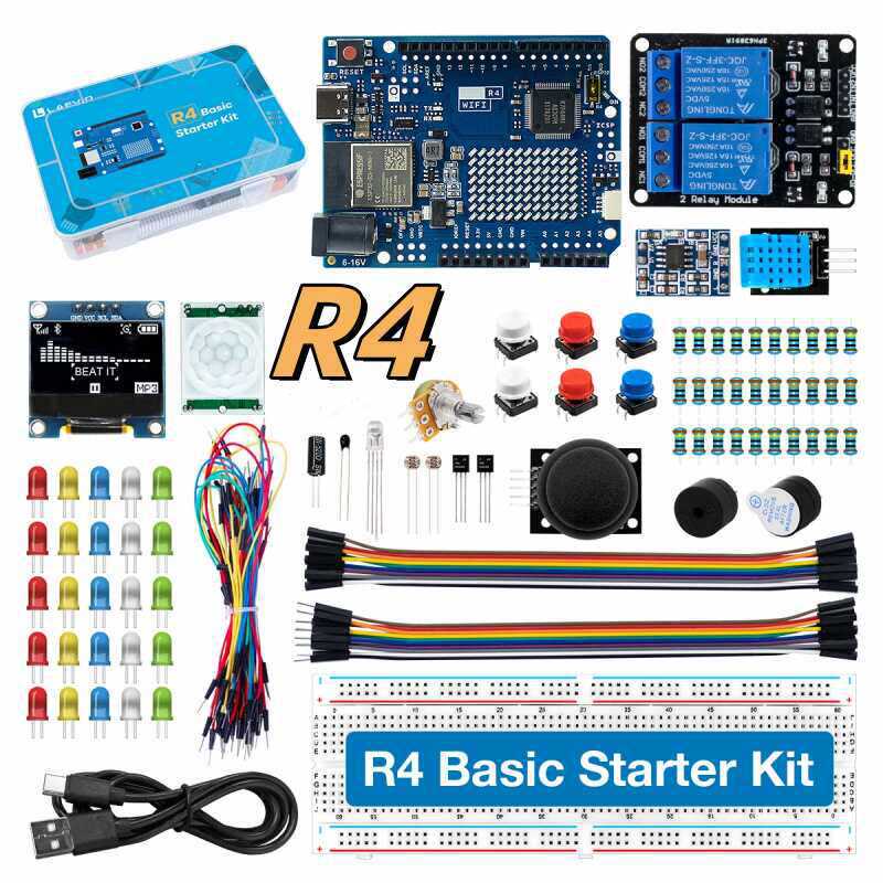 Zestaw startowy UNO R4 z obsłu – Diy Electronics Project Kit recenzja i cena